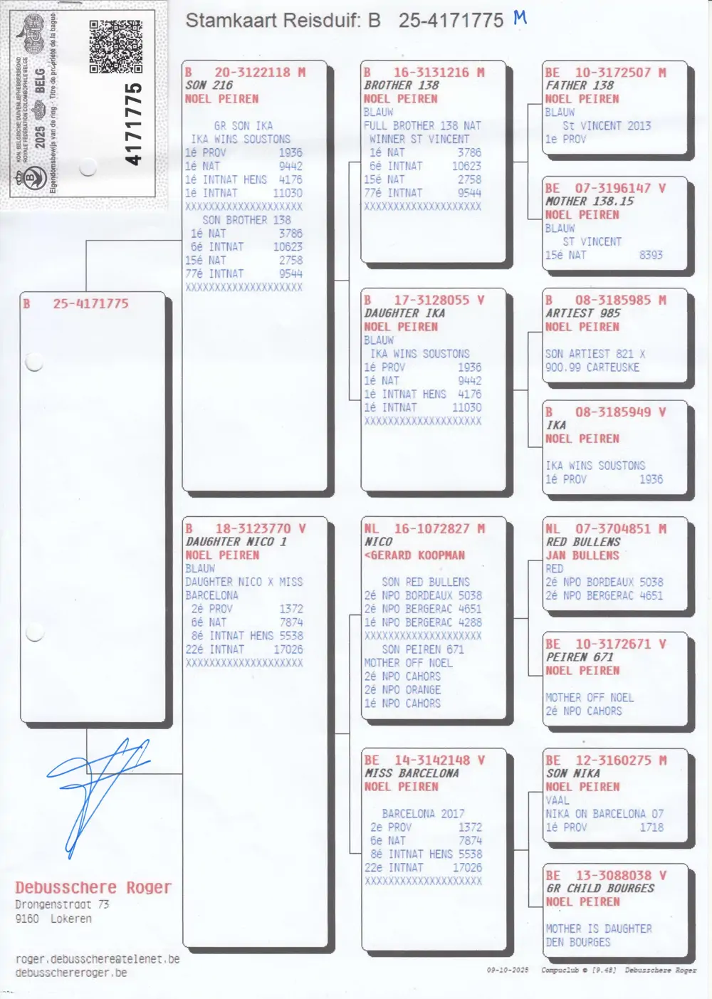 BE 4171775/25